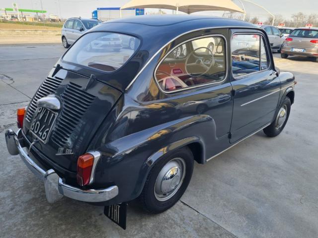 FIAT 600 BENZINA-AUTO D'EPOCA -ANNO 1964