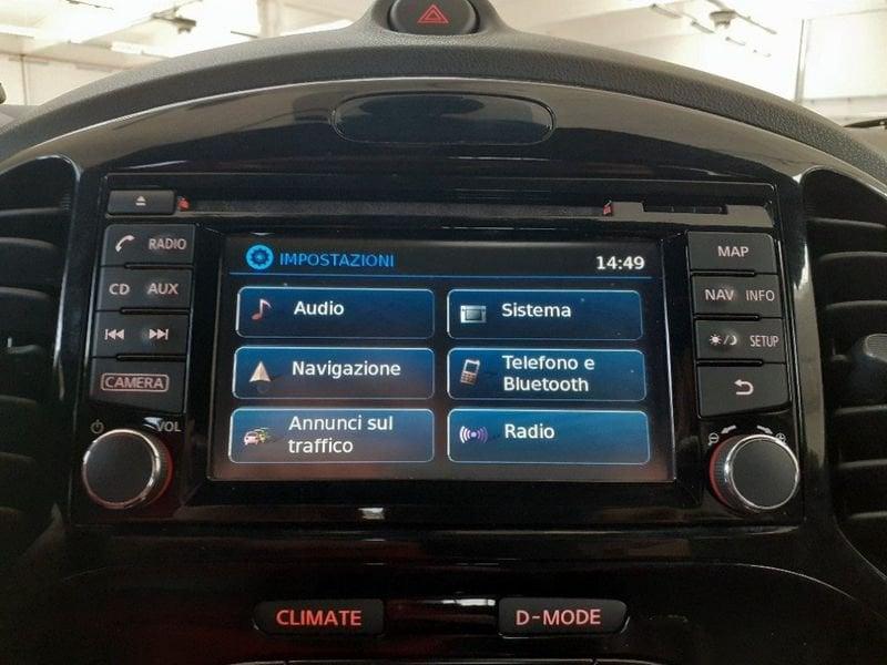 Nissan Juke 1.5 dCi FULL OPTIONAL GARANZIA -KM CERTIFICATI