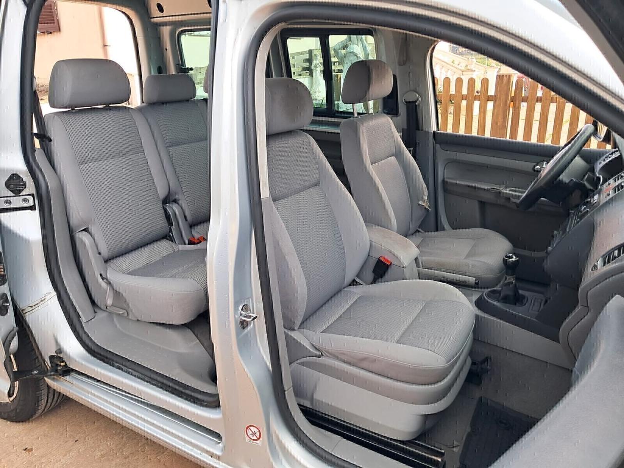 Volkswagen Caddy 1.9 TDI PIANALE RIBASSATO TRASPORTO DISABILI UNIPRO