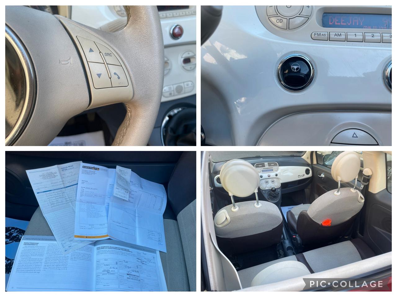 Fiat 500 500C UNICO PROPRIETARIO - DISTRIBUZIONE ESEGUITA