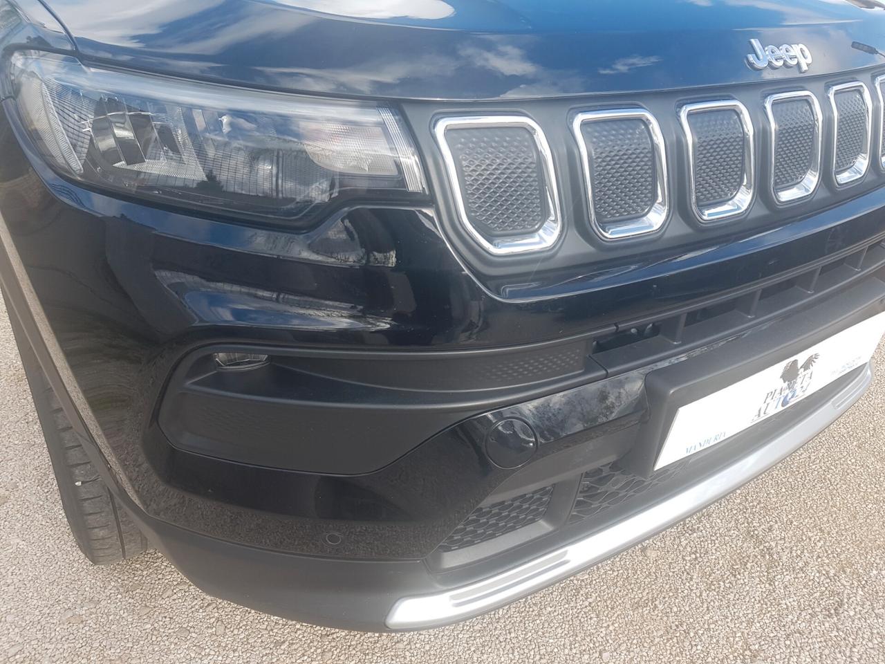 Jeep Compass 1.6 Multijet II 2WD Limited Navy Led Rcam Pelle