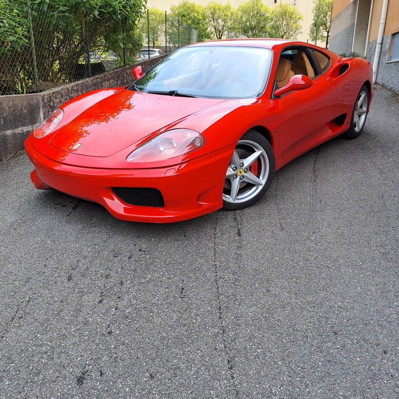 Ferrari 360 Modena MANUALE - interni BEIGE