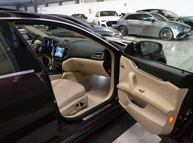 MASERATI Ghibli V6 Diesel Km 29.000 -Tetto-Pelle Beige-Iva Esp