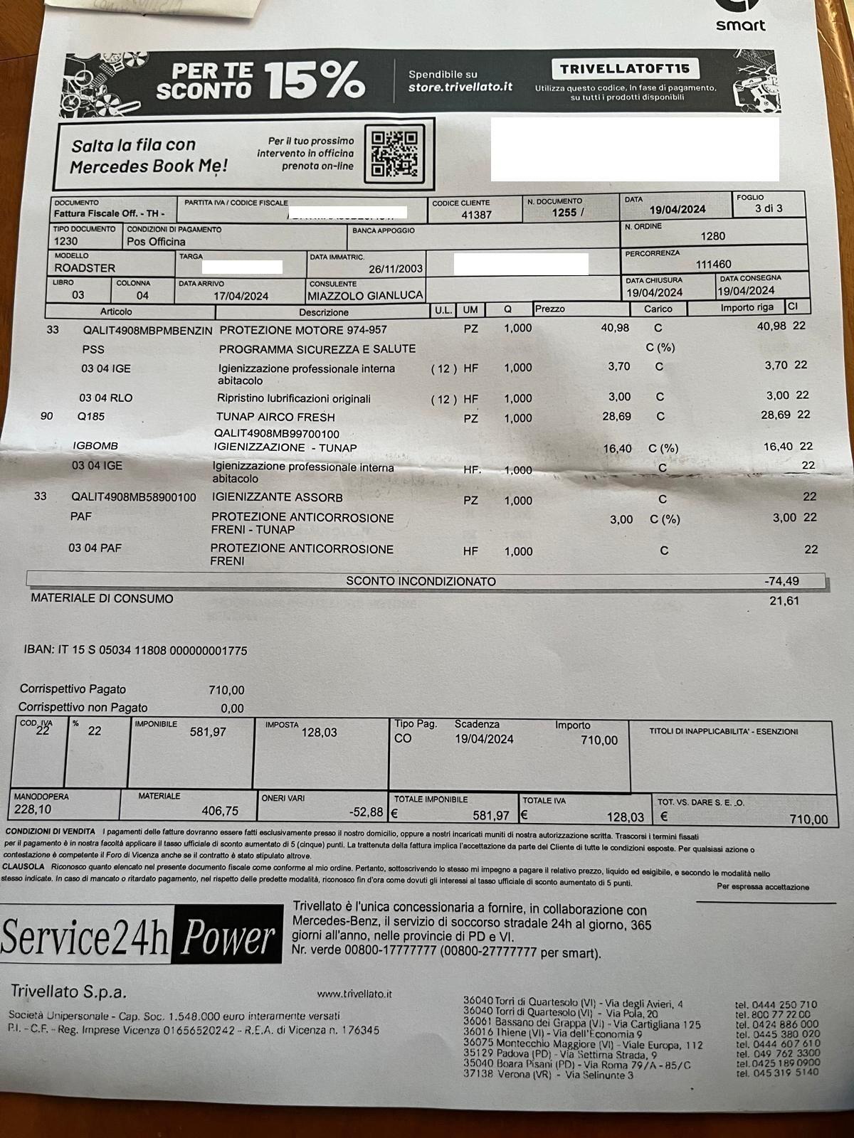 Smart Roadster 700 - Iscritta ASI#GM