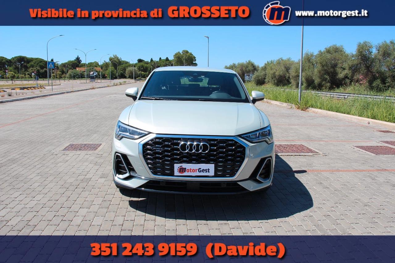 Audi Q3 Sportback 45 2.0 tfsi S line edition quattro 245cv s.-tronic