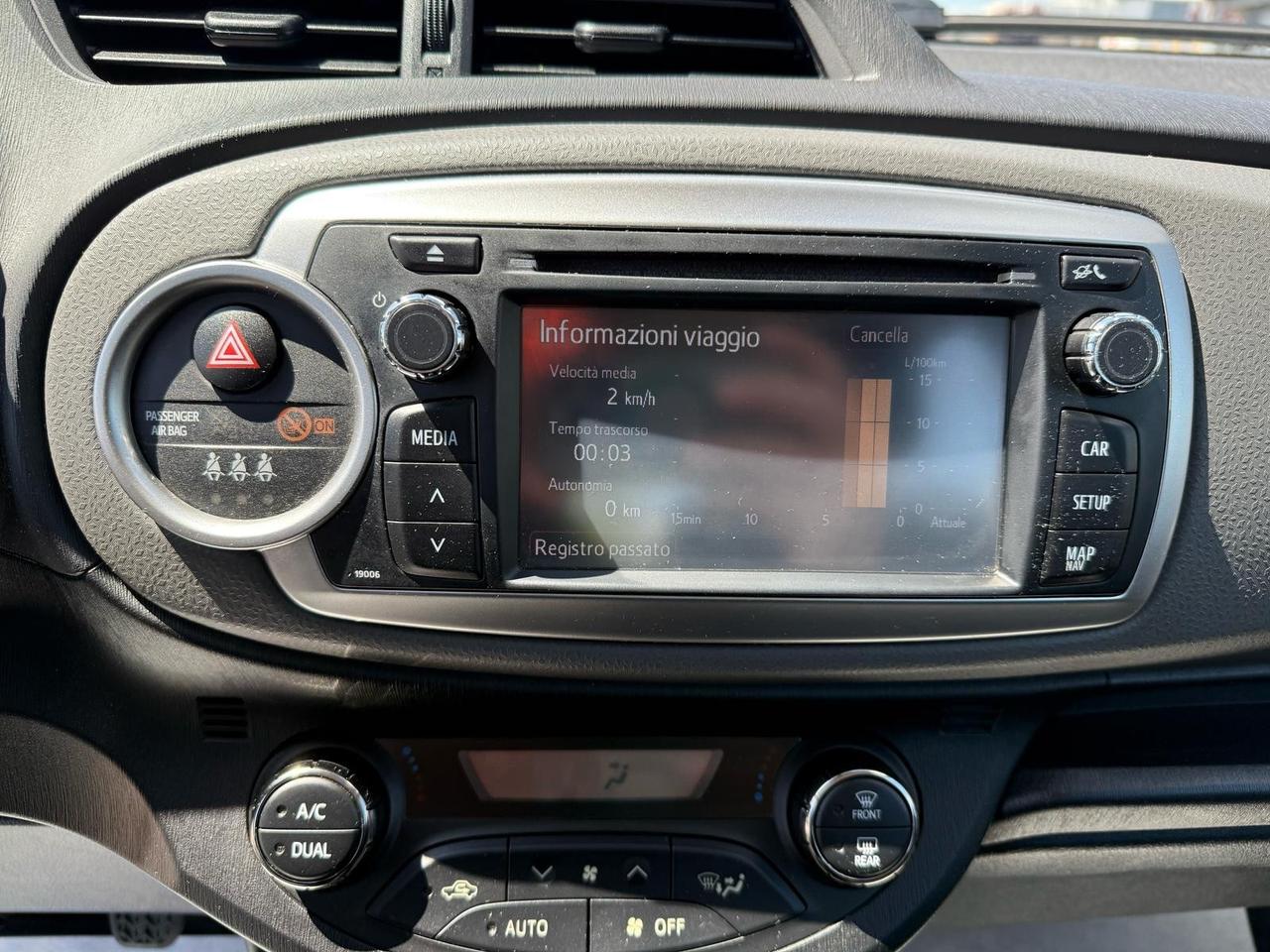 Toyota Yaris 1.0 5P 69CV UNICO PROPRIETARIO