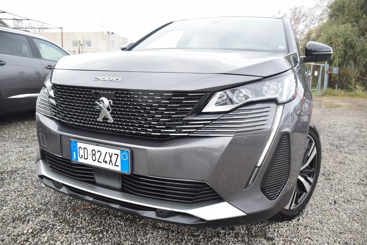 Peugeot 3008 GT LINE - AUTOCARRO 5 POSTI IVA DETRAIBILE 1.5 BlueHDi 130CV EAT8 FULL UNICO PROPRIETARIO