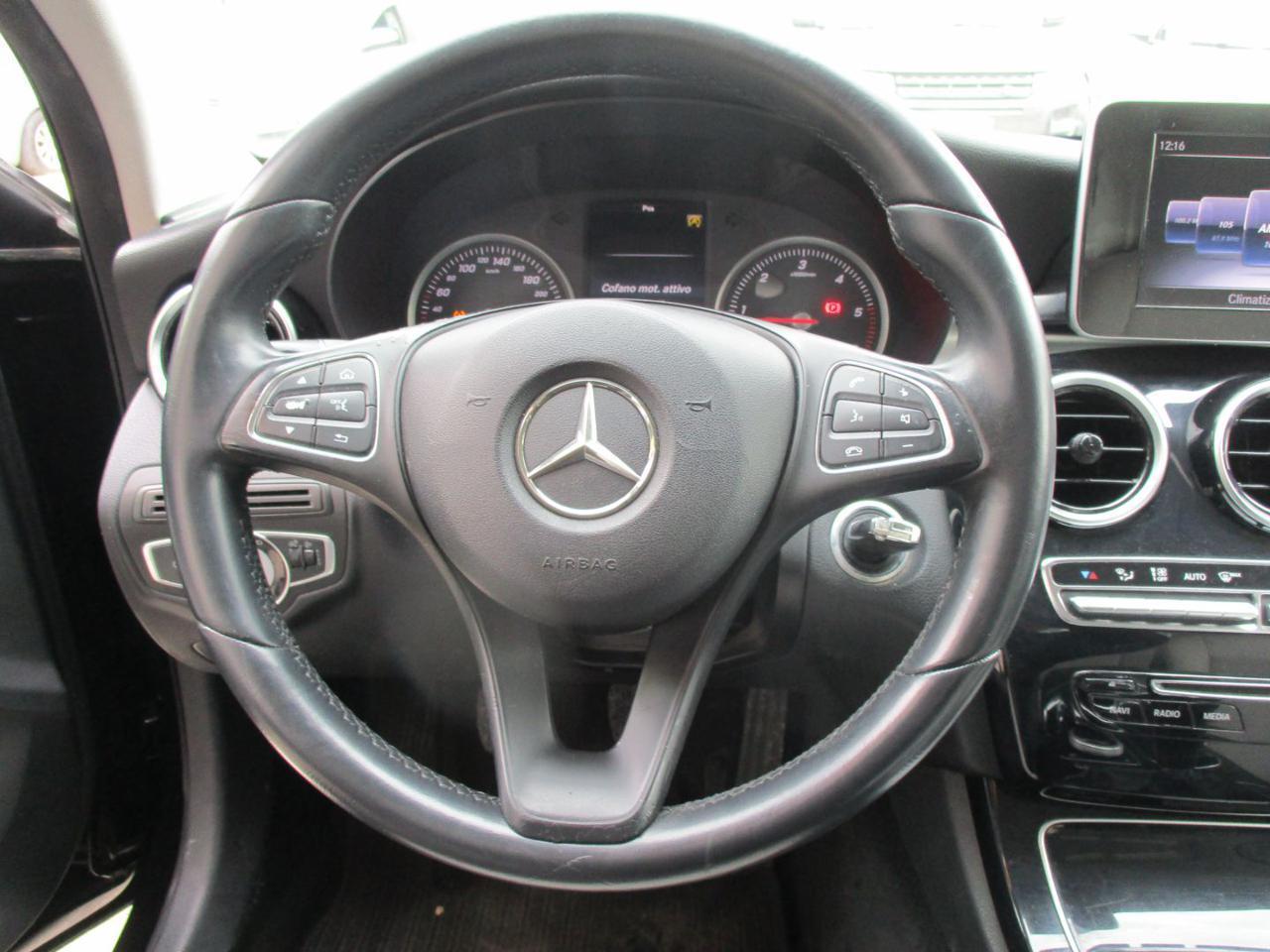 MERCEDES-BENZ C 220 d Exclusive 170cv **TETTO APRIBILE**