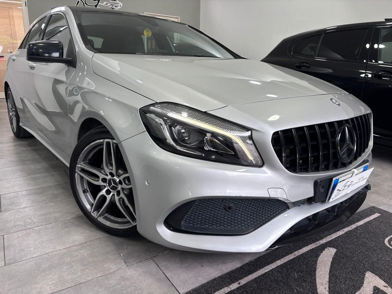 MERCEDES-BENZ A180D PREMIUM AMG TETTO-NAVI-LED