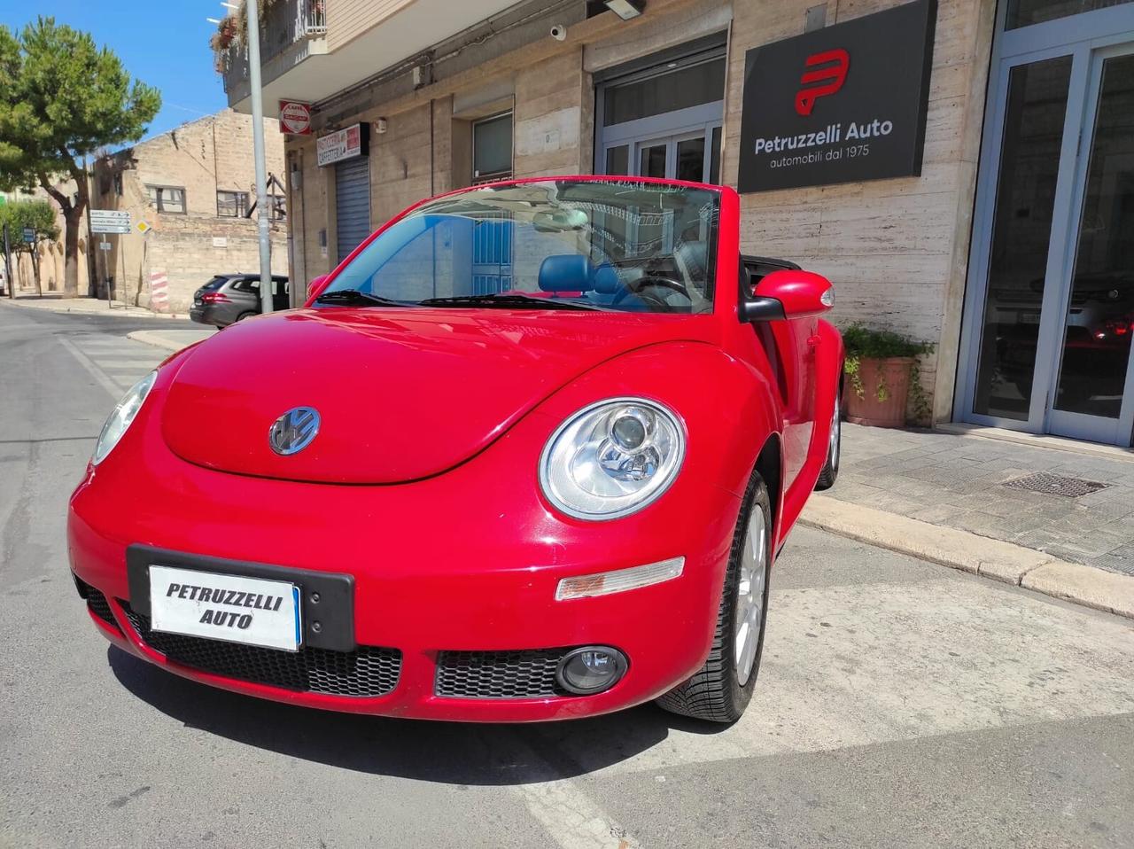 VW NEW BEETLE CABRIO 1.4 UNICO PROPRIETARIO/KMCERT