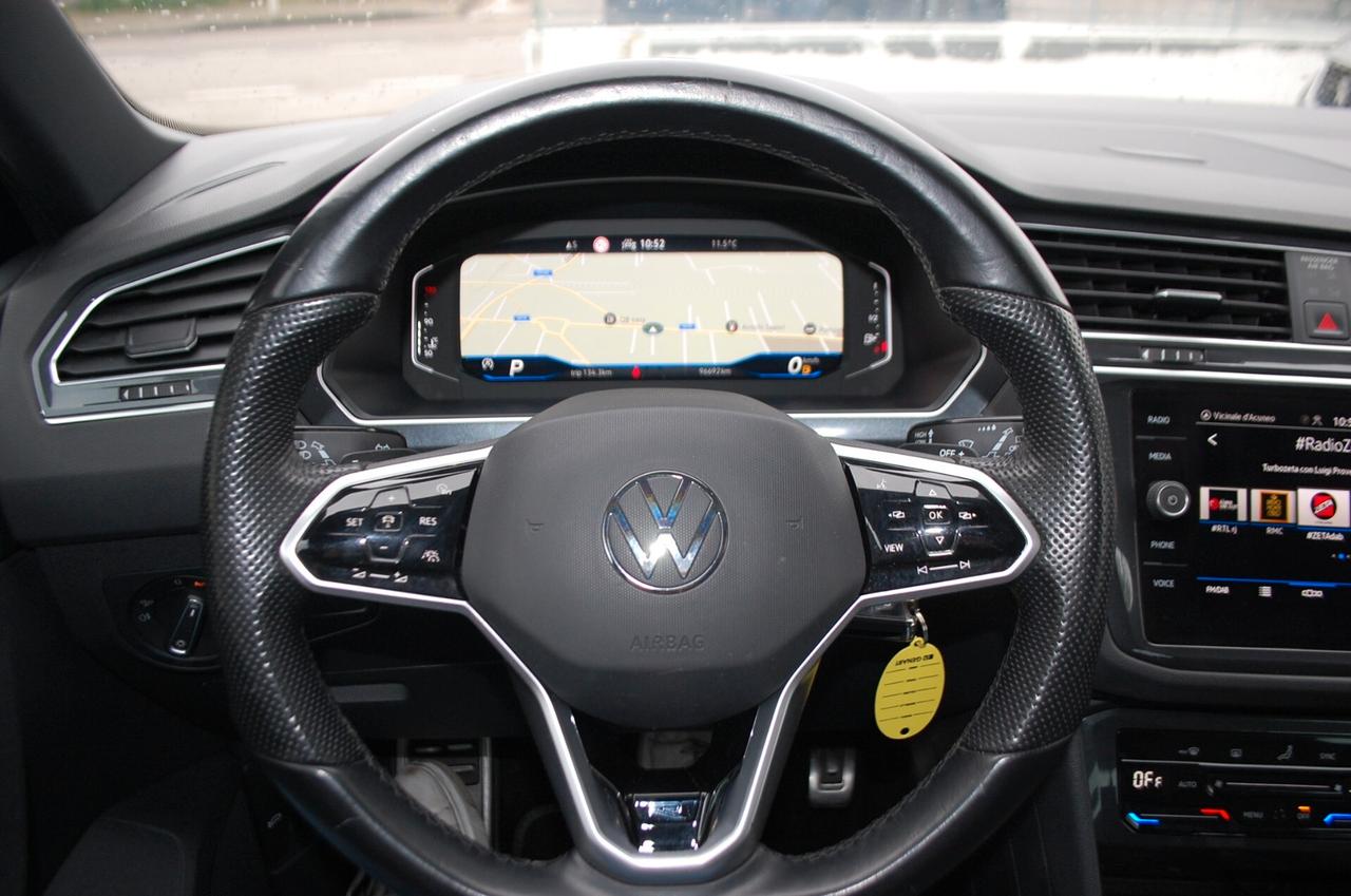 Volkswagen Tiguan 2.0 tdi R-Line 150CV dsg Uff Italy Navi Virtual