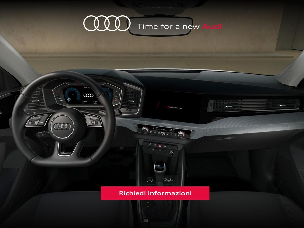 Audi A1 sportback 30 1.0 tfsi identity black 116cv s-tronic