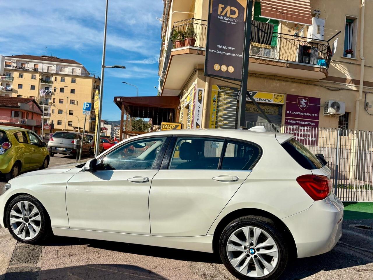 BMW 116 CAMBIO AUTOMATICO BIANCO PERLATO