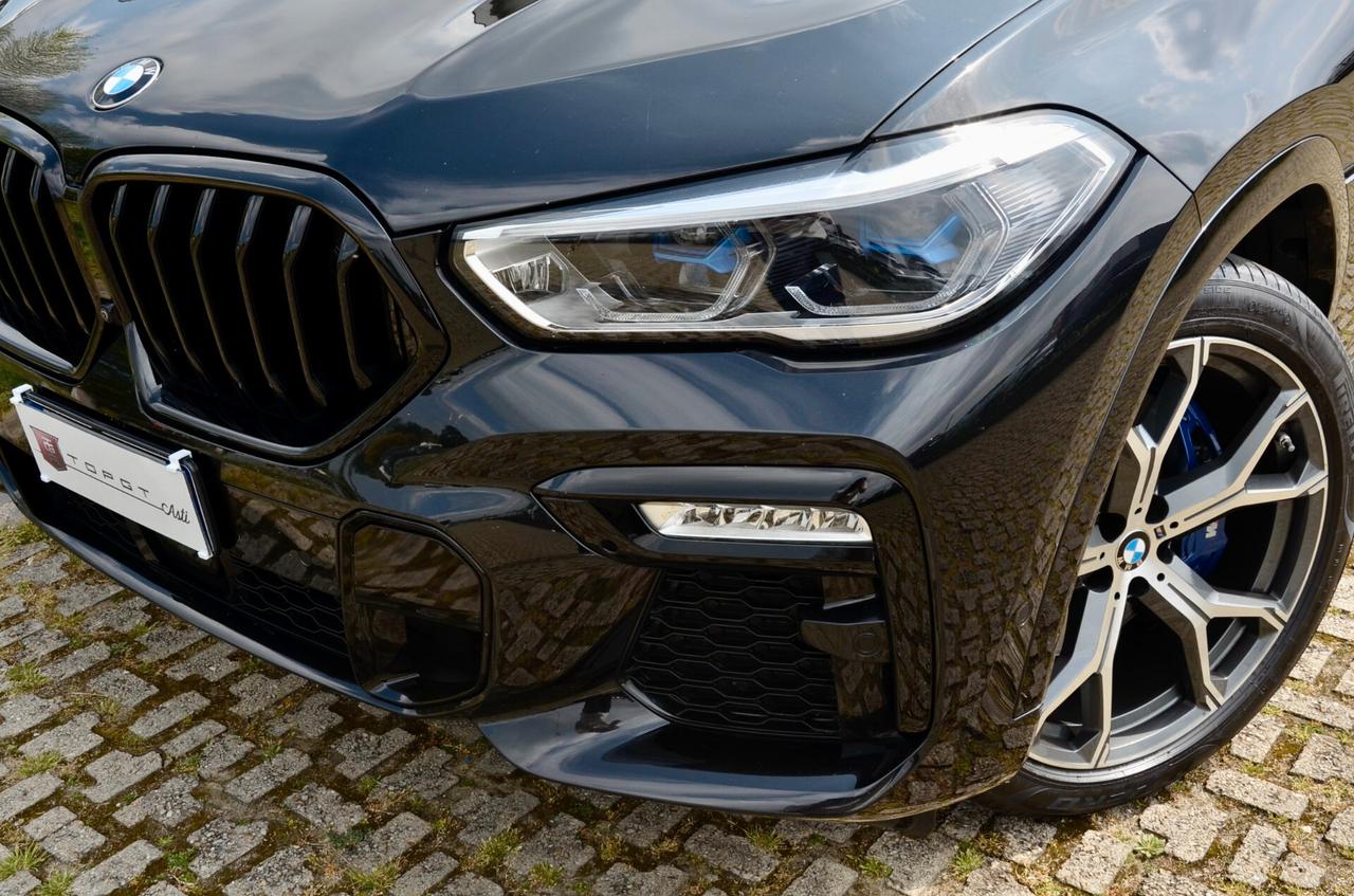 BMW X6 XDRIVE30d MHEV 48V MSPORT 286cv AUTO, FULL OPTIONAL, UFF ITALIANA, SERVICE BMW, EURO 6D, PERMUTE