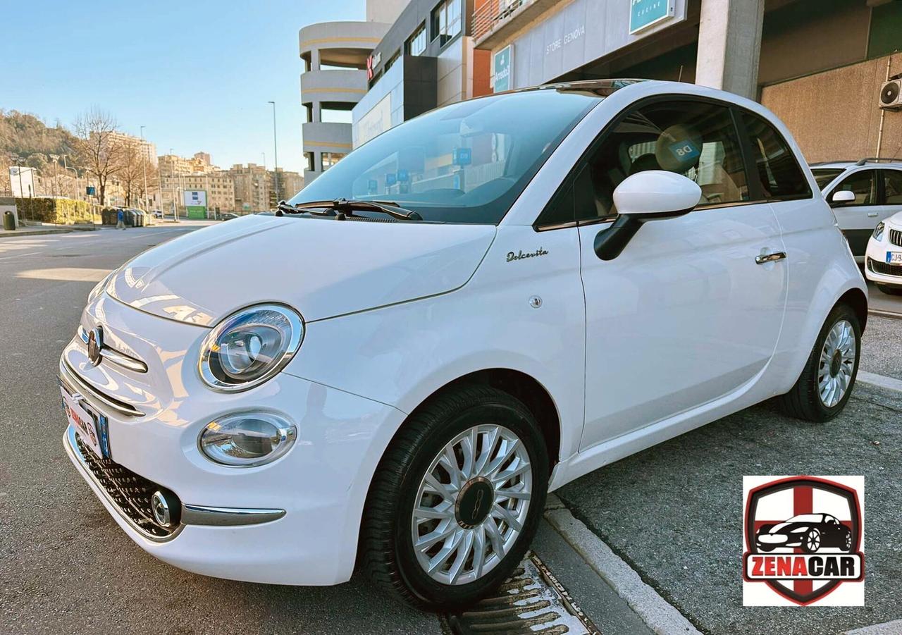 Fiat 500 1.0 Hybrid Dolcevita Interni In pelle tetto panoramico solo 26.000 km unico proprietario