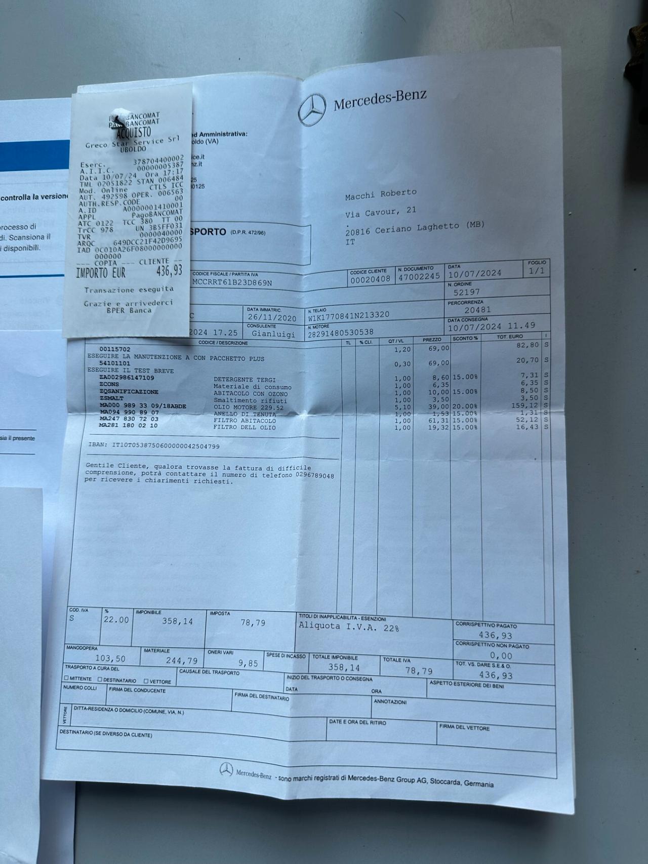 Mercedes A 180 Automatic Business