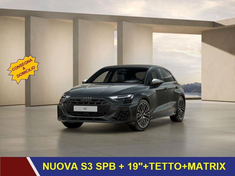 Audi S3 SPB TFSI quattro S tronic PREZZO REALE * TETTO+MATRIX