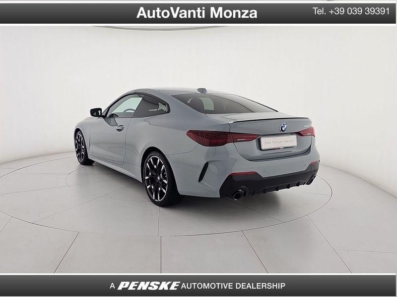 BMW Serie 4 Coupé 420d 48V Coupé Msport Pro + PNEUMATICI ESTIVI