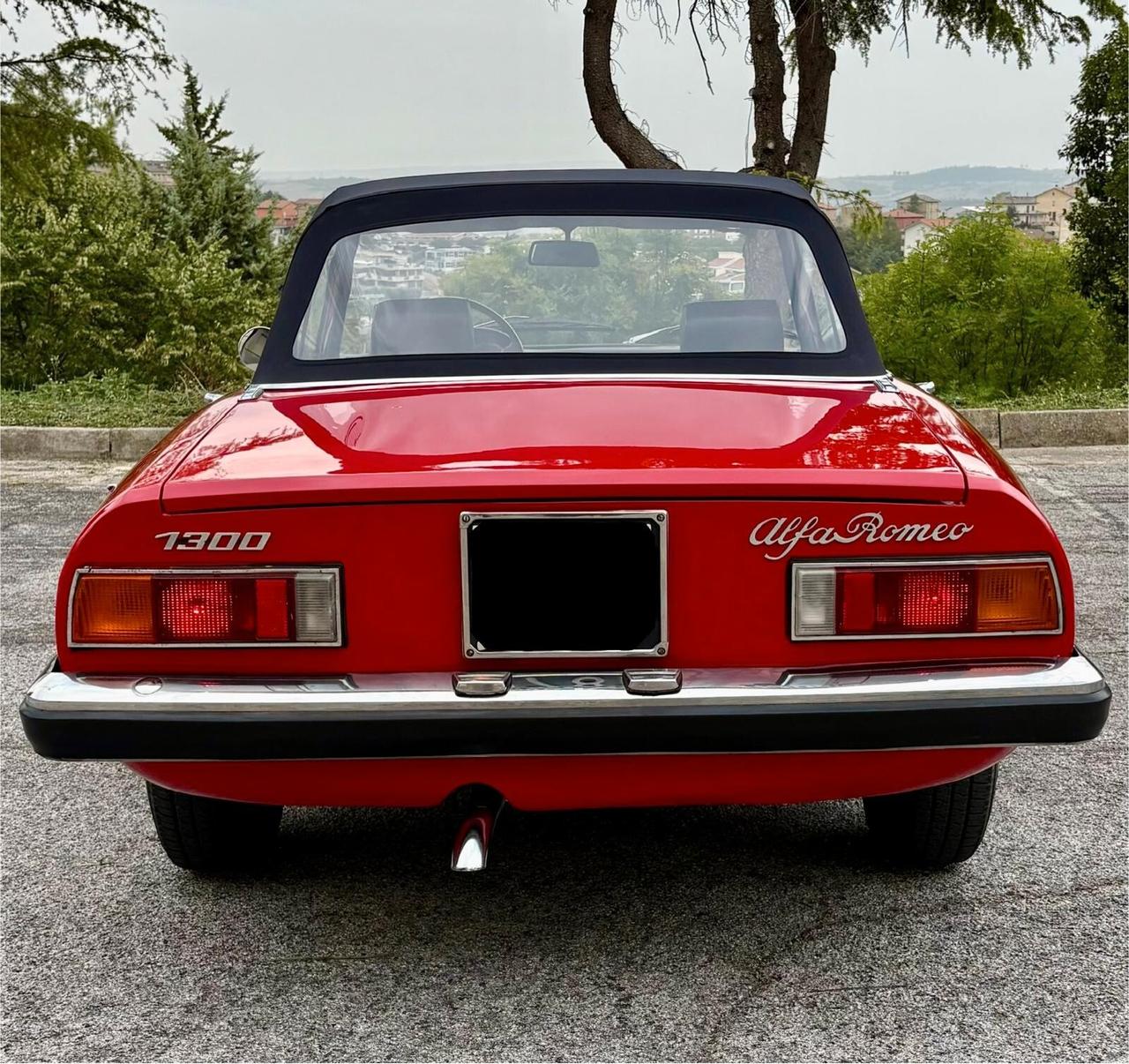 ALFA ROMEO SPIDER JUNIOR 1300 CODA TRONCA