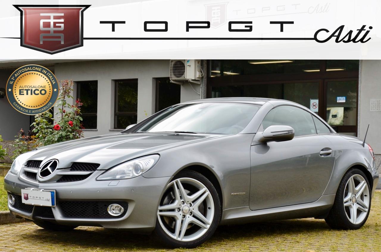 MERCEDES-BENZ SLK 200 SPORT 1.8 KOMPRESSOR 184cv AUTO, RESTYLING, SERVICE MERCEDES, BOLLO 4/27, HARMAN & KARDON, XENO, PERMUTE