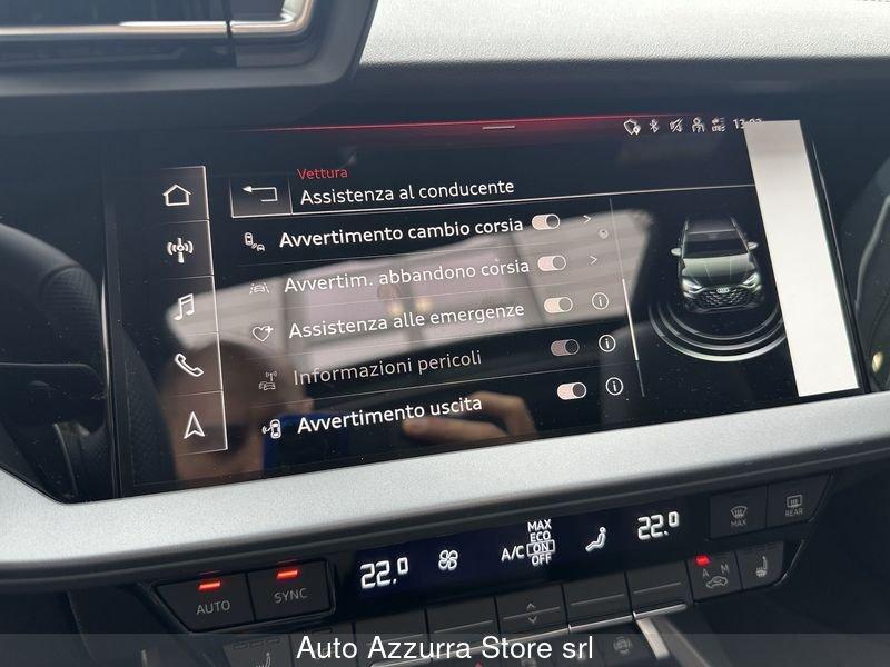 Audi A3 SPB TDI 110 kW S tronic S line edition *TETTO, VARI COLORI, PROMO AZZURRA*