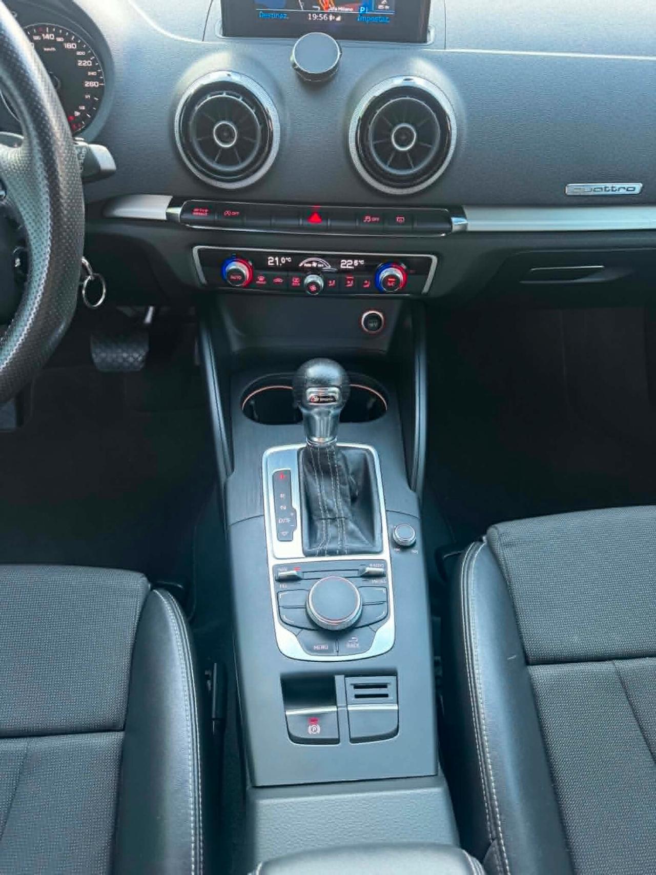 Audi A3 2.0 TDI 184 CV quattro Stronic Sline
