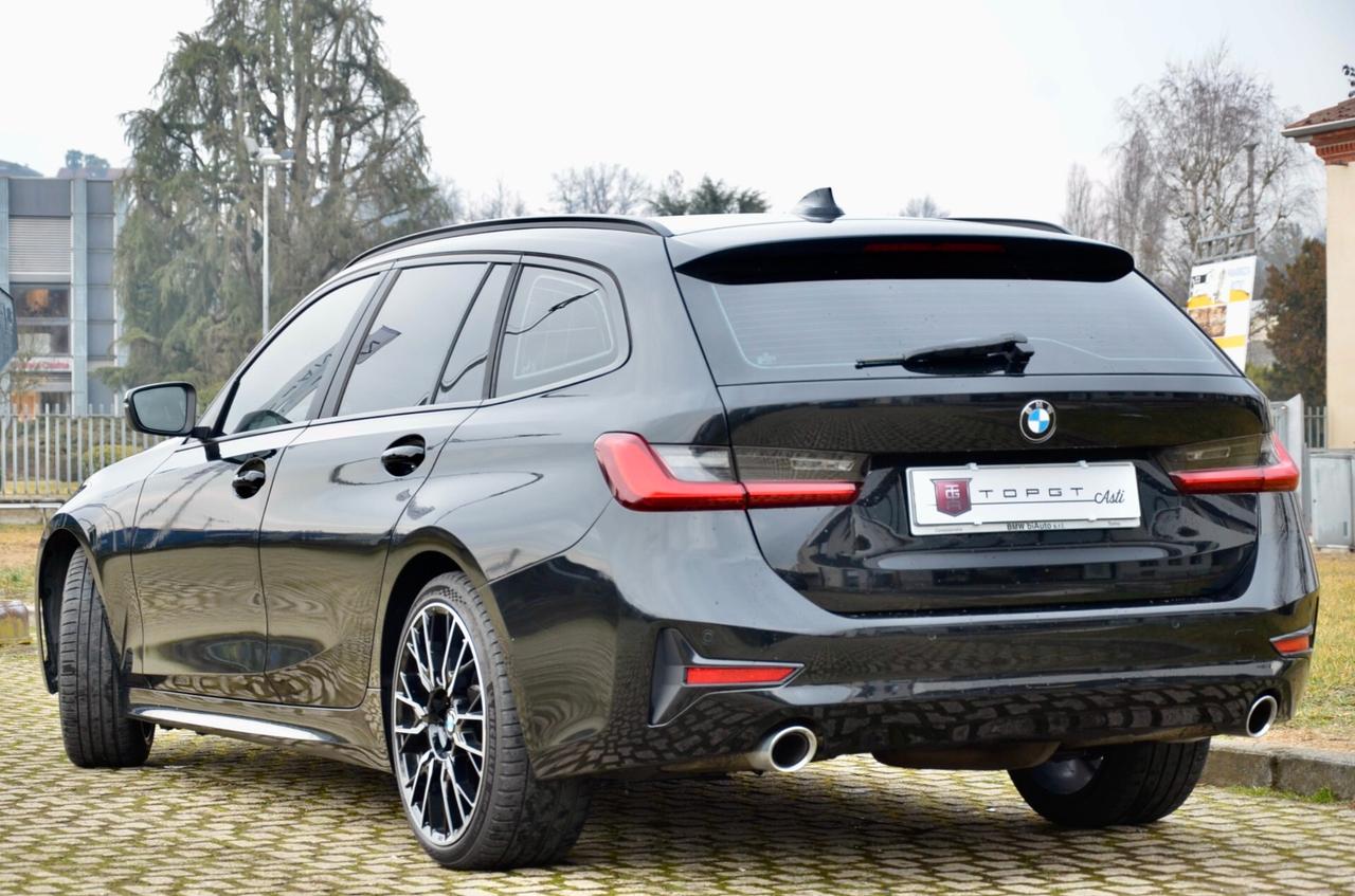 BMW 320d TOURING MHEV XDRIVE BUSINESS ADVANTAGE 190cv AUTO, UFF ITALIANA, EURO 6D, FARI LED, NAVI, APPLE ANDROID, PERMUTE