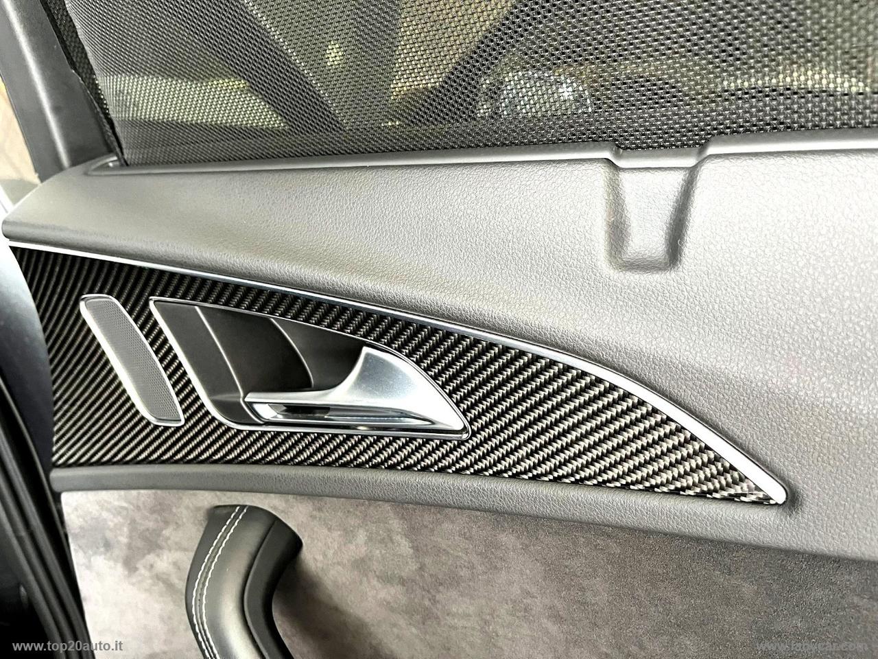 AUDI RS6 PERFORMANCE TETTO PELLE CARBOCERAMICI TETTO PELLE FRENI CARBO HOTSPOT WIFI