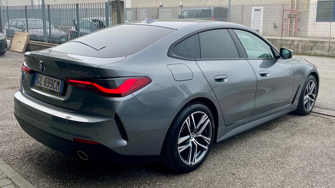 BMW 420D GRAN COUPE 2.0 X-DRIVE 48V ADVANTAGE 190CV - FULL LED, VIRTUAL COCKPIT, PELLE