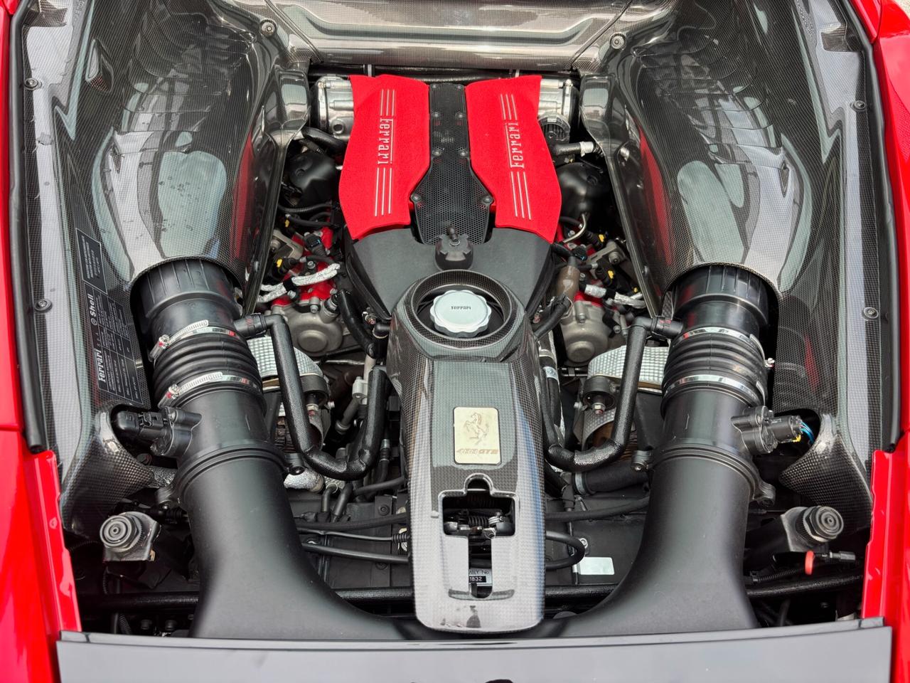 Ferrari 488 GTB ROSSO CORSA PERLA -FULL- CARBONIO TOTALE