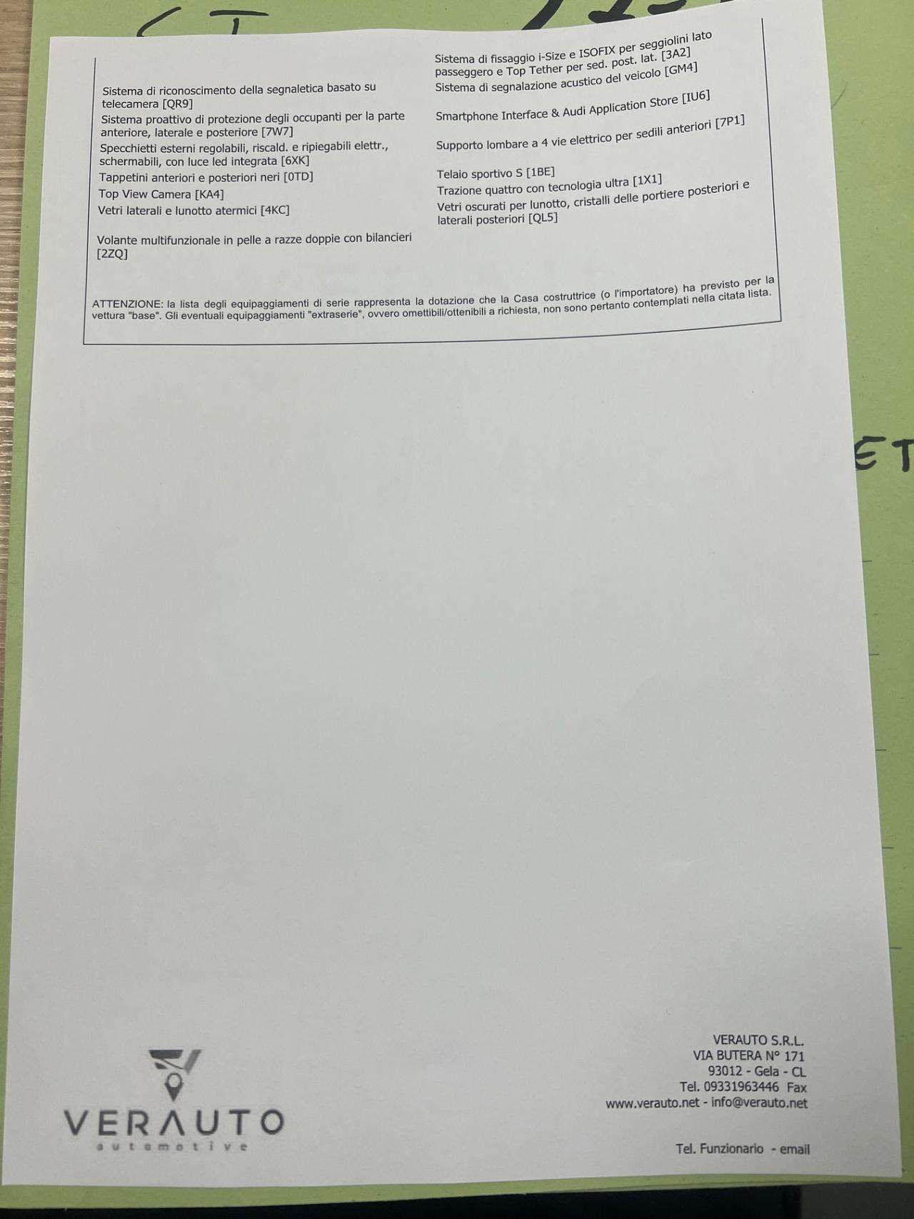 Audi A6 Avant TDI 150 kW S tronic quattro line edition - possibilità noleggio no scoring