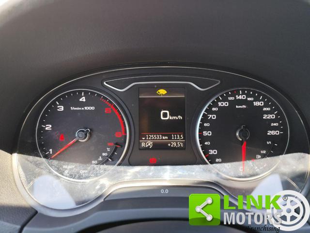AUDI A3 SPB 2.0 TDI 184 CV quattro S tronic GARANZIA INCL.