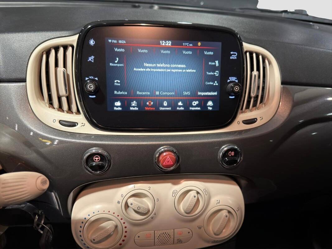 Fiat 500 1.2 EasyPower 69 CV Lounge 2019