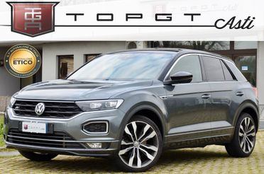 VOLKSWAGEN T-ROC 2.0 TDI R-LINE 4MOTION 150cv DSG, UFF ITALIANA, SERVICE VW, FULL LED, NAVI, LUCI AMBIENTE, 19", PERMUTE