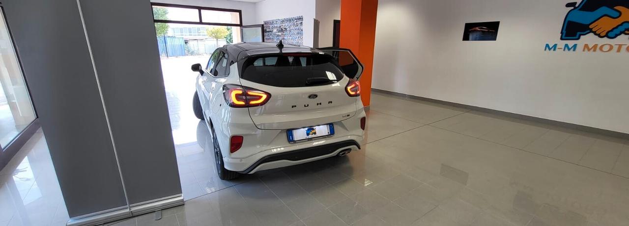Ford Puma 1.0 EcoBoost Hybrid 125 CV S&S ST-Line- km 54.400- garanzia 12 mesi estendibile fino a 36 mesi.