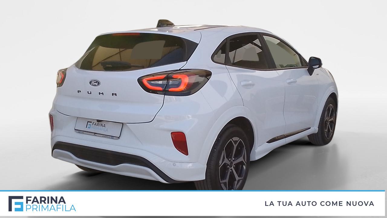 FORD Puma ST-Line 1.0 EcoBoost Hybrid 125CVTrasmissione manuale a 6 rapporti Trazione anteriore