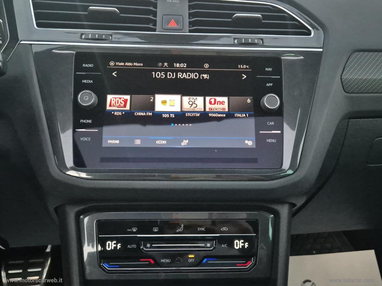 VOLKSWAGEN Tiguan 1.5 TSI 150CV DSG ACT R-Line