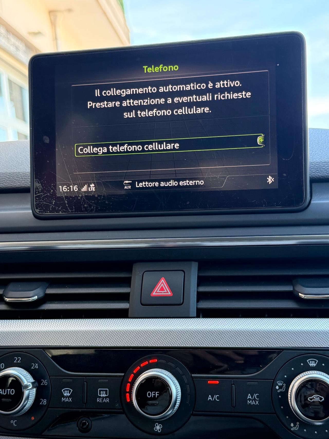 Audi A4 2.0 TDI Business 122cv s-tronic NAVI,BLUETOOTH,TELEFONO,LED,KM CERTIFICATI,UNI PROP.