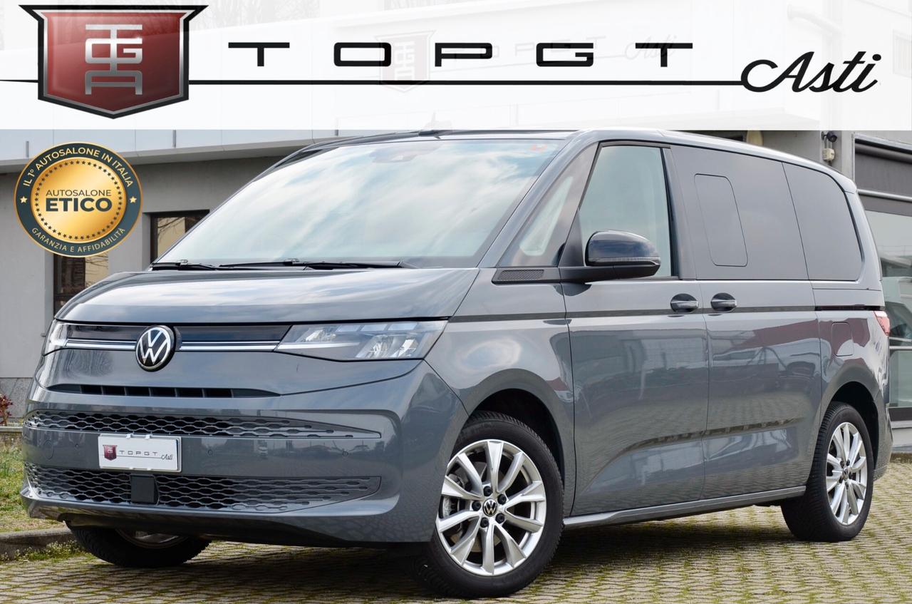 VOLKSWAGEN MULTIVAN T7 1.4 PHEV 150cv DSG, UNICOPROPRIETARIO, SERVICE VW, EURO 6E, IVA ESPOSTA, FARI FULL LED, PERMUTE