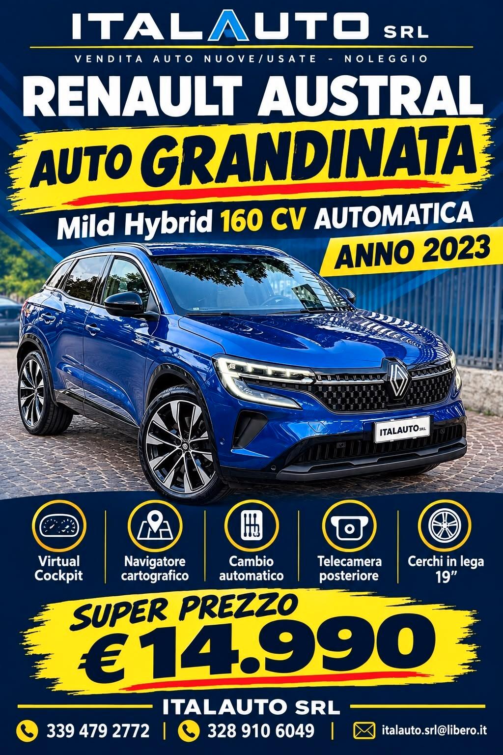 Renault Austral Mild Hybrid 160 CV Auto Techno