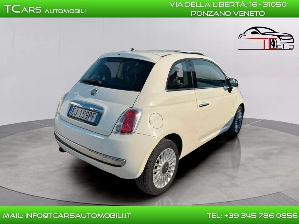 FIAT 500 1.2 BENZINA - TETTO PANORAMICO