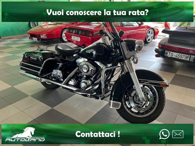 HARLEY-DAVIDSON CVO Road King Versione POLICE Miami 1690cc Scarico Sosp Pneu