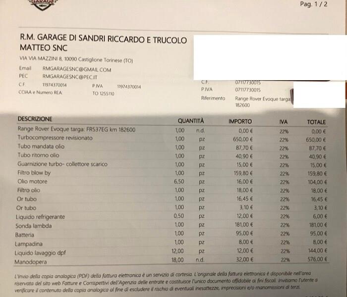 Land Rover Evoque 2.0 TD4 180 CV iva esposta