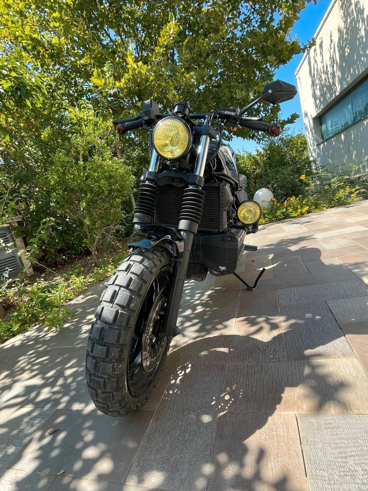 Bmw K 100 RS 16 V scrambler cafè racer iscritta ASI
