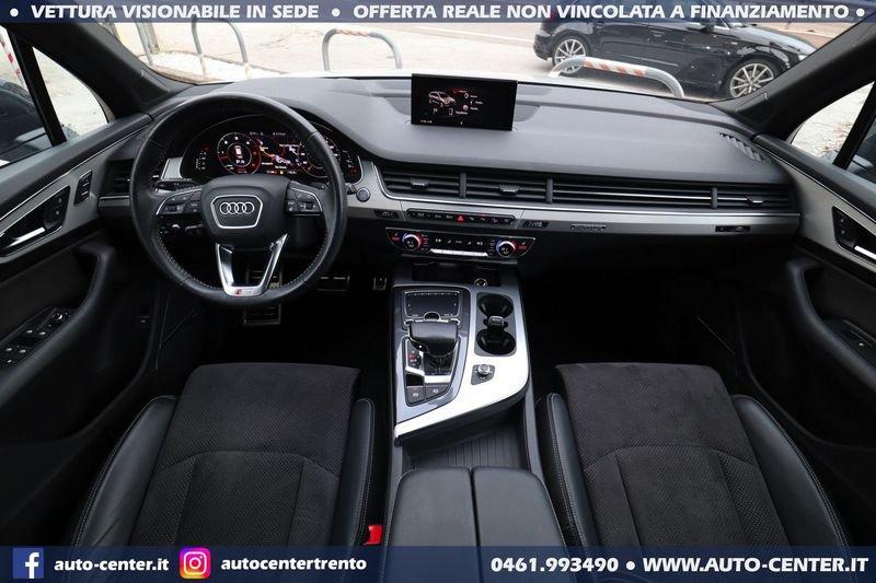 Audi Q7 50 TDI 3.0 quattro SLINE S-LINE 7POSTI GANCIO