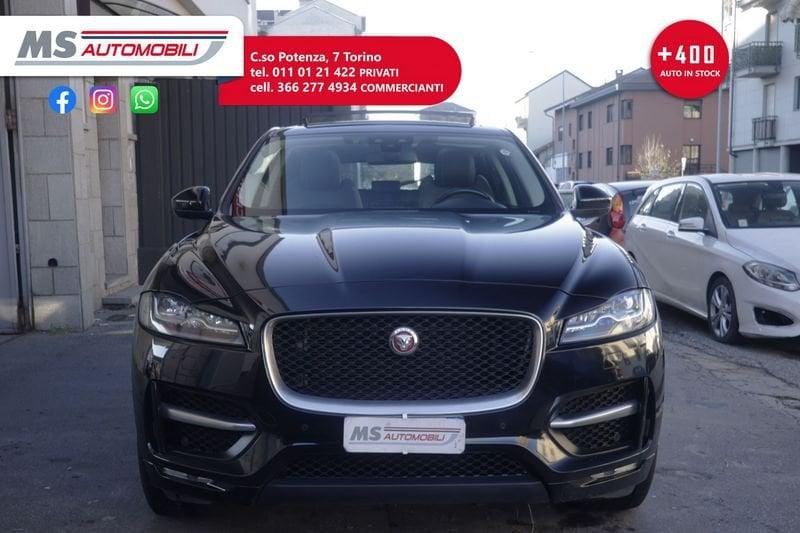Jaguar F-Pace Jaguar F-Pace 2.0 D 180 CV AWD aut. R-Sport Unicoproprietario