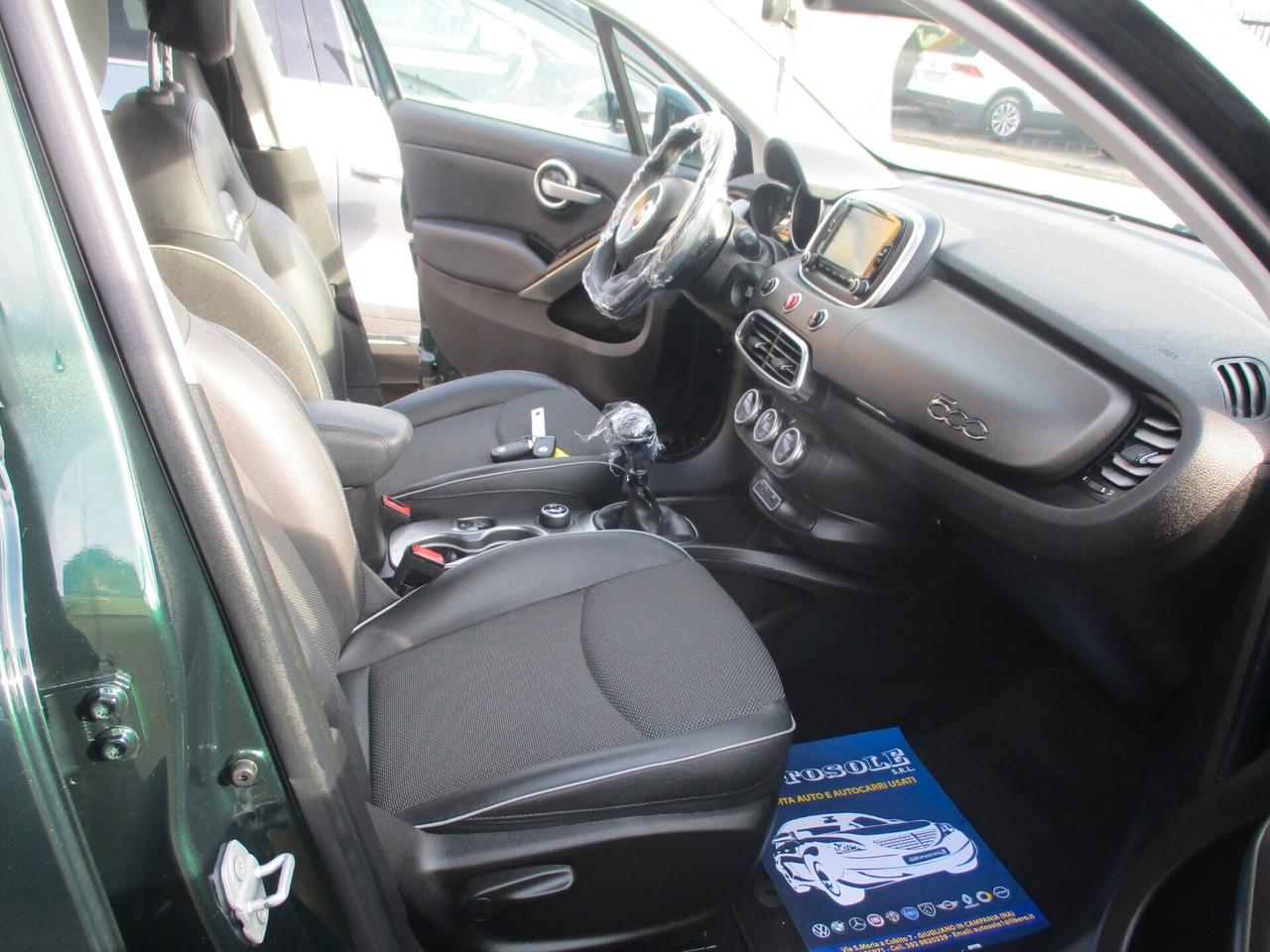 Fiat 500X 1.6 M-JET 120CV E6 **CROSS* PELLE/NAVI/PDC