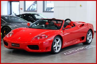 FERRARI 360 Spider MANUALE - TAGLIANDATA