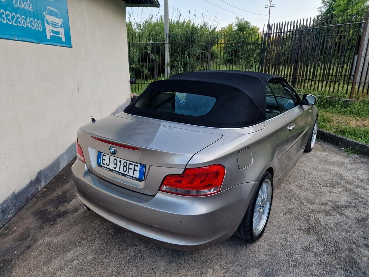 Bmw 118d 2.0 143CV Cabrio Futura "Tagliandi Bmw"
