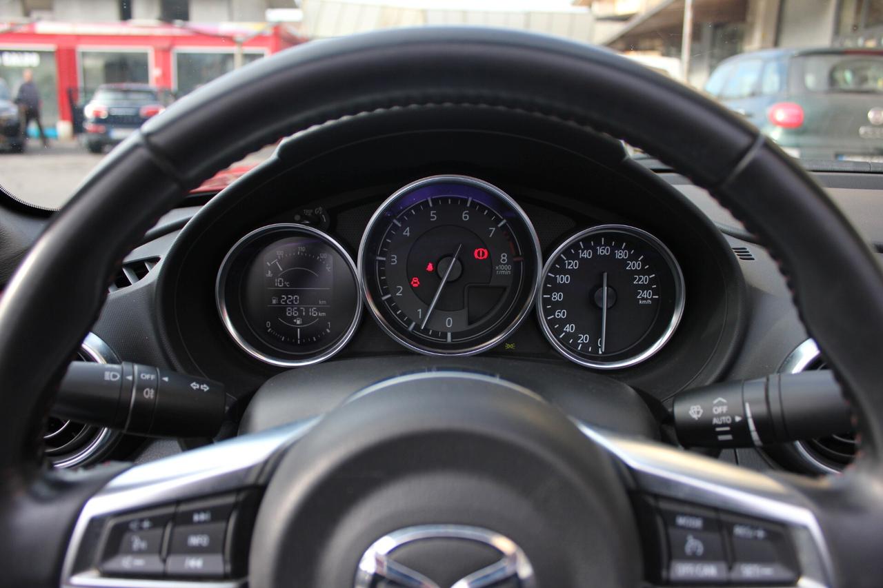 Mazda MX-5 1.5L SPORTLINE 130CV SEDILI SPORT PELLE NERA